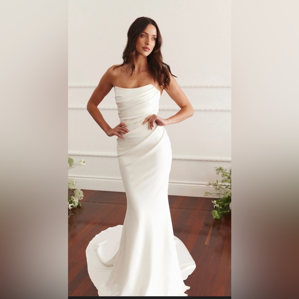 Grace Loves Lace White Strapless Wedding Dress - New in Box